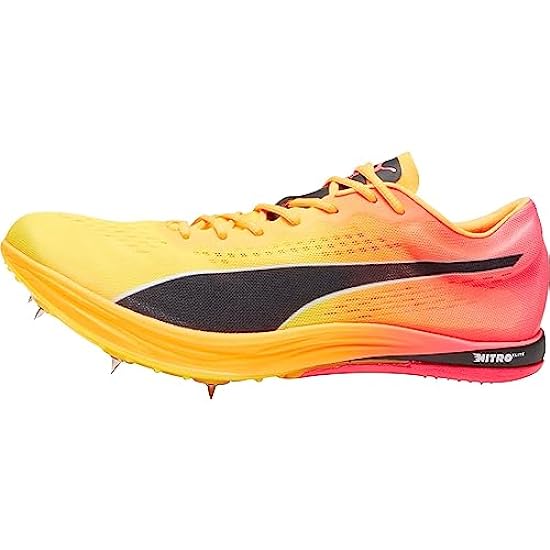 Puma Men Evospeed Long Distance Nitro Elite+ Spike Shoes Running Shoes Orange - Pink 8 851348136