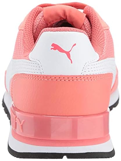 PUMA Unisex-Kids ST Runner V2 Mesh Sneaker, Shell Pink White, 6.5 M US Big Kid 281316655