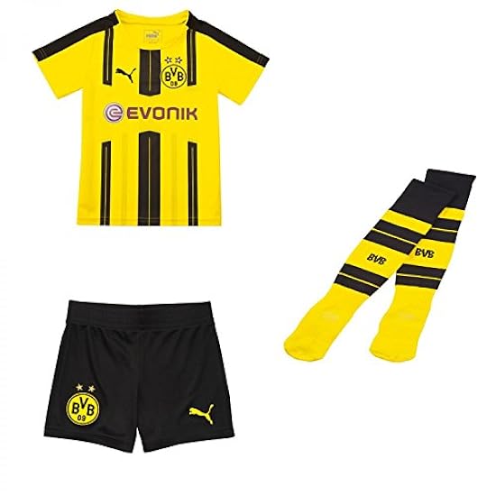 Puma Bambino Set Borussia Dortmund Home Mini Kit con Lo