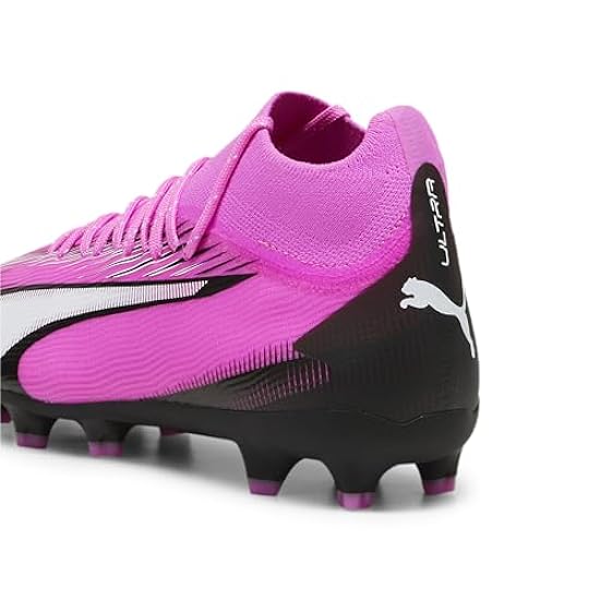 Puma Unisex Youth Ultra Pro Fg/Ag Jr Soccer Shoes, Poison Pink-Puma White-Puma Black, 35 EU 866563017