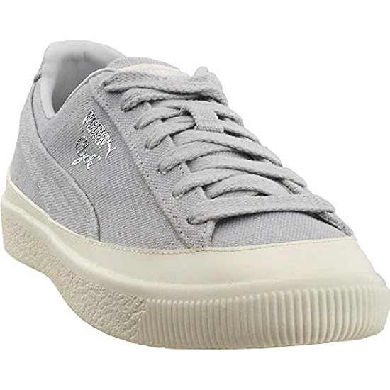 PUMA - Sneaker Clyde Diamond alla caviglia da uomo, grigio (Glacier Gray/Glacier Gray), 40 EU 224950487