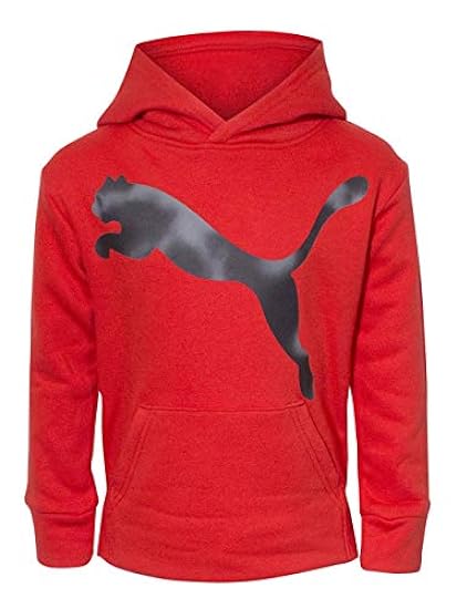 Puma Hooded Sweatshirt Little Boy´s Pullover PFA20V7P-00123 Red Sz: 4 528587948