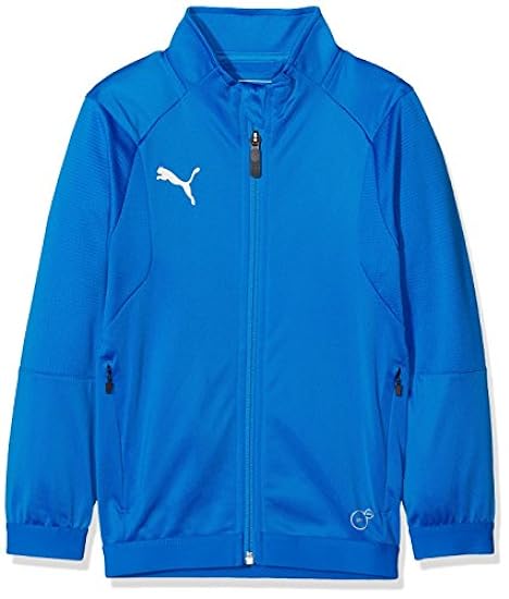 Puma Liga Training Jacket Jr, Giacca Tuta Unisex-Bambini, Blu (Electric Blue Lemonade White), 164 158606979