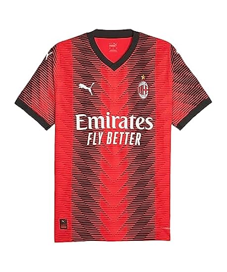 2023-2024 Milan Home Authentic Football Soccer T-Shirt 