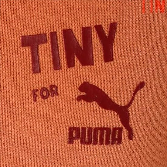 PUMA Kids Boys Aop Crew Neck Sweatshirt X Tinycottons Casual - Orange - Size 2T 210600819