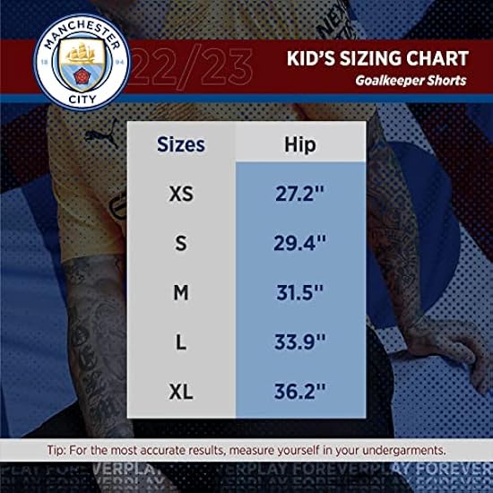 Pantaloncini per Bambini del Manchester City 2022/23 - Bianco 023079299