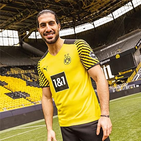 PUMA Borussia Dortmund Stagione 2021/22 Trainning, Game-Kit Home Game-Kit Unisex - Adulto 411560722