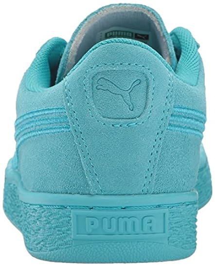 PUMA Suede Classic Badge Jr Sneaker, Blue Atoll, 4.5 M US Big Kid 305877591