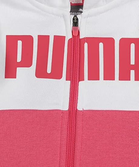 PUMA Minicats Colorblock Jogger FL Pantaloni della Tuta, Sunset Pink, 6 Años Unisex-Bimbi 826117052