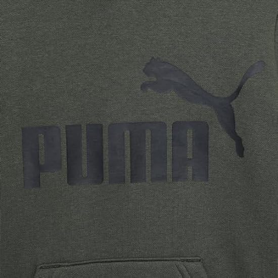 PUMA Ess Big Logo Hoodie FL B Felpa, Mirto, 110 Unisex-Bimbi 764179114